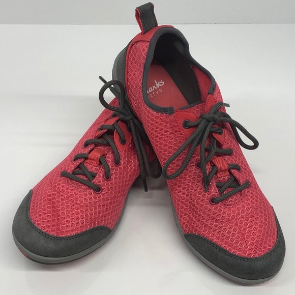 clarks sneakers womens pink